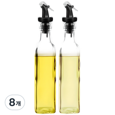 시노글라스 오일병 블랙, 250ml, 8개