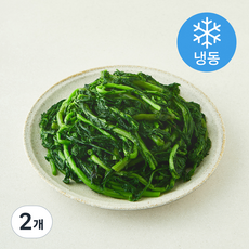 나물투데이 국내산 데친 쑥갓 (냉동), 2개, 800g