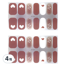 비투윈 반디돌 자석 네일팁, 4개, CS064