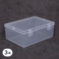 BenF BenF Case 帶鎖小卡收納盒 中型, 3個, 透明