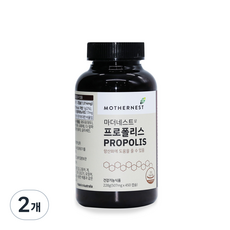 Mothernest 蜂膠 228g, 450顆, 2罐