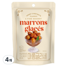 糖漬栗子, 4個, 60g