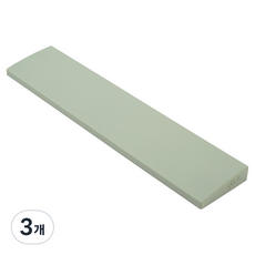 지클릭커 그릭 실리콘 팜레스트 키보드 손목 받침대 풀배열, 그린, 3개