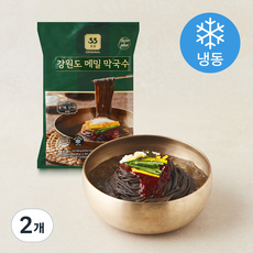 33떡볶이 강원도 메밀막국수 2인분 (냉동), 808g, 2개