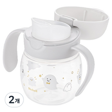 릿첼 이지 드링킹컵, 화이트, 2개, 200ml
