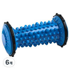 足用瑜珈指壓按摩滾輪, 藍色, 6個
