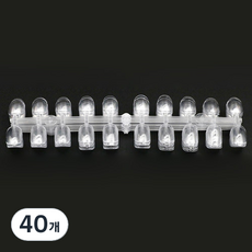 寶可夢 指甲貼 透明3號 10入, 40個, 單一顏色