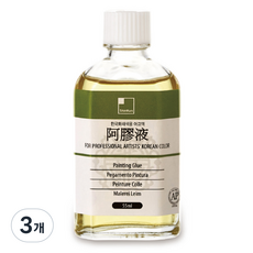 신한화구 전문가 아교액, 55ml, 3개