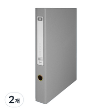 MiDAS HYUNPOONG With Office ECO透明資料夾 50張, 灰色, 2個