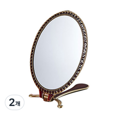 [인투데코] 명화접이스텐드손거울, 신주, 2개