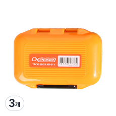 X-CORE 釣具小物收納盒 NEW XB-011, 橘色