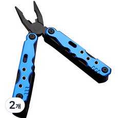 컬러메탈 스텐 다용도 멀티툴 블루, 2개
