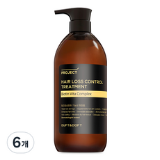 DUFT&DOFT Project強健髮根護髮素, 6個, 990ml