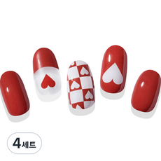 힙칙 네일드 잇 세미 큐어 젤 네일 스트립 세트, 마이 디어, 4세트