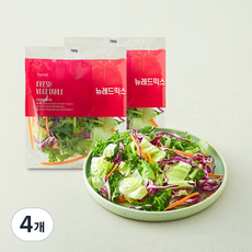 팜에이트 레드믹스 샐러드, 80g, 4개