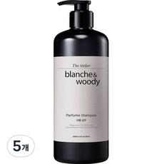 미쟝센 디아뜰리에 퍼퓸 샴푸 블랑쉬앤우디, 900ml, 5개