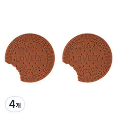 Modernat 餅乾造型便條紙, 混色, 1入, 4個