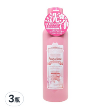 Propolinse 蜂膠漱口水 櫻花口味限定版 清新口氣, 600ml, 3瓶