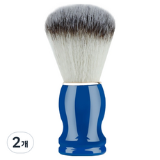 泡沫豐富的刮鬍刷 藍色, 1入, 2個