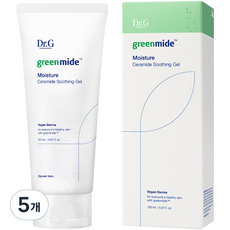 닥터지 그린마이드 모이스처 세라마이드 수딩젤, 150ml, 5개