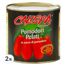 CALISPA 田園番茄製作的番茄汁, 2.5kg, 2罐