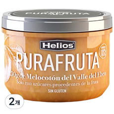 헬리오스 퓨라푸르타 복숭아잼, 250g, 2개