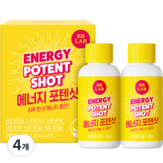 뉴트리원 비비랩 에너지 포텐샷 2p, 100ml, 4개