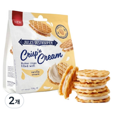 쥴스데스트루퍼 크리스프앤크림 바닐라, 2개, 114g