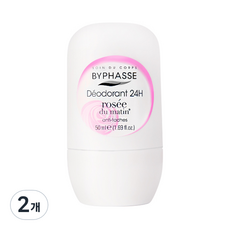 Vipasse 滾珠除臭劑 24 小時玫瑰香氛, 50ml, 2個
