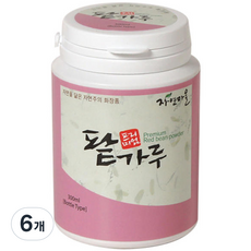 Jayeonmaeul 優質紅豆面膜粉, 1罐, 6罐