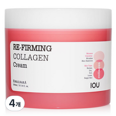 아이오유 리퍼밍 콜라겐 크림, 300ml, 4개
