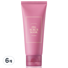 I'm from 無花果磨砂面膜, 1入, 6個, 100g