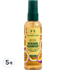 더바디샵 패션후르츠 리프레싱 바디 미스트, 100ml, 5개