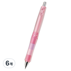 파이롯트 닥터그립 CL 플레이보더 샤프 플로랄핑크, 0.5mm, 6개