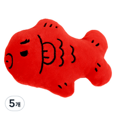 MOCHITOWN Bungeoppan 熱敷娃娃 Yeolboongi 10 cm, 紅色, 5個