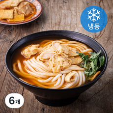 제너럴 새우완탕면 (냉동), 371g, 6개