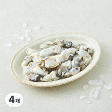 지하암반해수로 씻어낸 가열조리용 소굴 (냉장), 4개, 150g