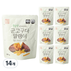 韓國產香烤地瓜乾, 80g, 14個