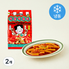 히밥바비 위드라이크 먹방떡볶이 (냉동), 490g, 2개
