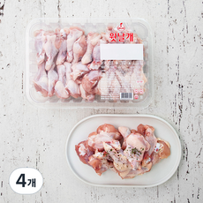마니커 1등급 닭윗날개 봉 (냉장), 600g, 4개