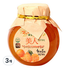 제주이야기 미인 화이바 꼬마 한라봉차, 200g, 1개입, 3개