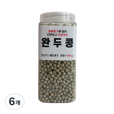 대한농산 통에담은 완두콩, 800g, 6개