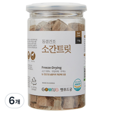 펫푸드궁 트릿, 소간 맛, 110g, 6개