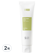 Sweeteen 酸櫻桃積雪草舒緩凝膠, 100ml, 2個