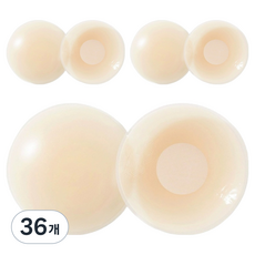 Iropsanghoe 男士自信胸貼 圓形 膚色, 36個