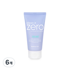 바닐라코 클린 잇 제로 퓨리파잉 폼클렌저, 6개, 150ml