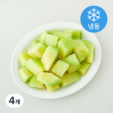 해랑들 조각메론 (냉동), 4개, 800g