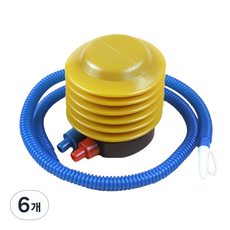 파티복닷컴 튜브펌프 공기주입기 PB27, 혼합 색상, 6개