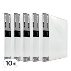 오렌지오피스 아이칼라 인덱스 클리어화일 A4 20매, 투명, 10개