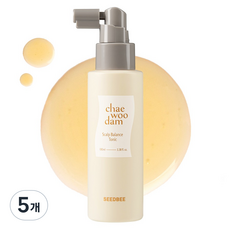 씨드비 채우담 두피 밸런스 토닉, 5개, 100ml
